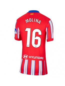 Atletico Madrid Nahuel Molina #16 Heimtrikot für Frauen 2024-25 Kurzarm